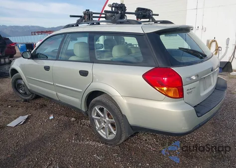 2007 Subaru Outback 2.5I from USA, damaged, VIN 4S4BP61C377307188